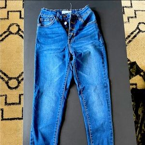 Nature Denim Button Fly Skinny Jean 3/25